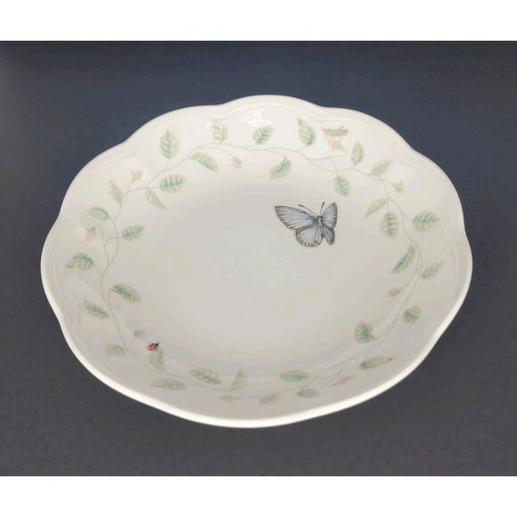 Lenox Butterfly Meadow Salad/Pasta Bowl~ 8.75" - Picture 3 of 5